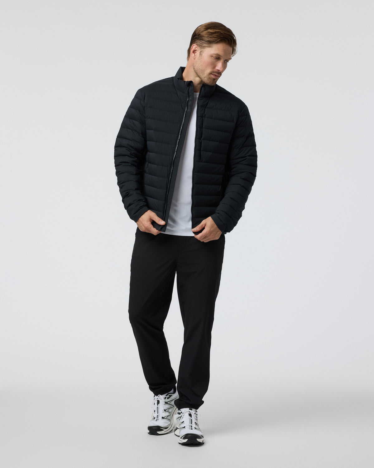 Men Vuori Steadfast Insulated Full Zip Jacket Black