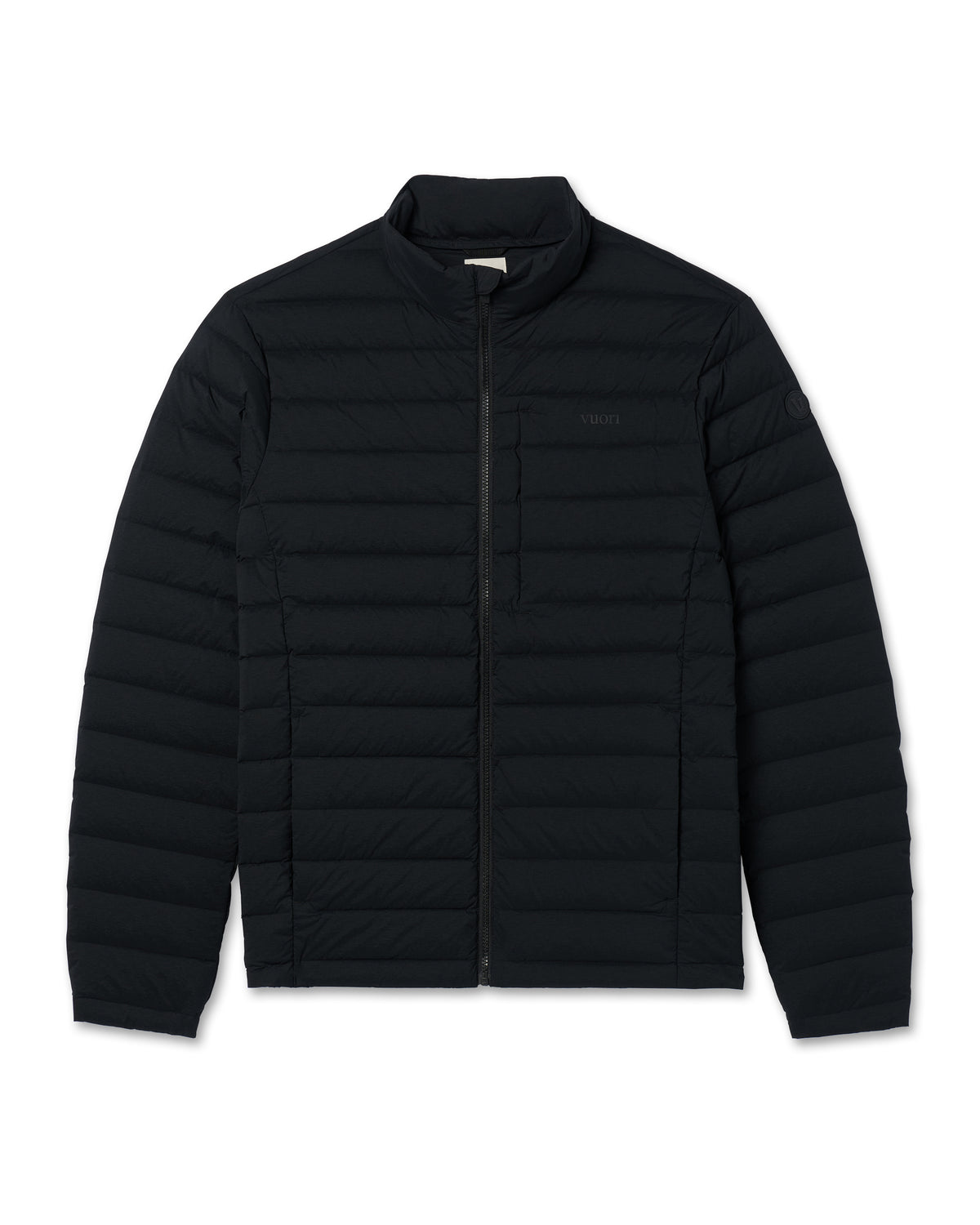Men Vuori Steadfast Insulated Full Zip Jacket Black