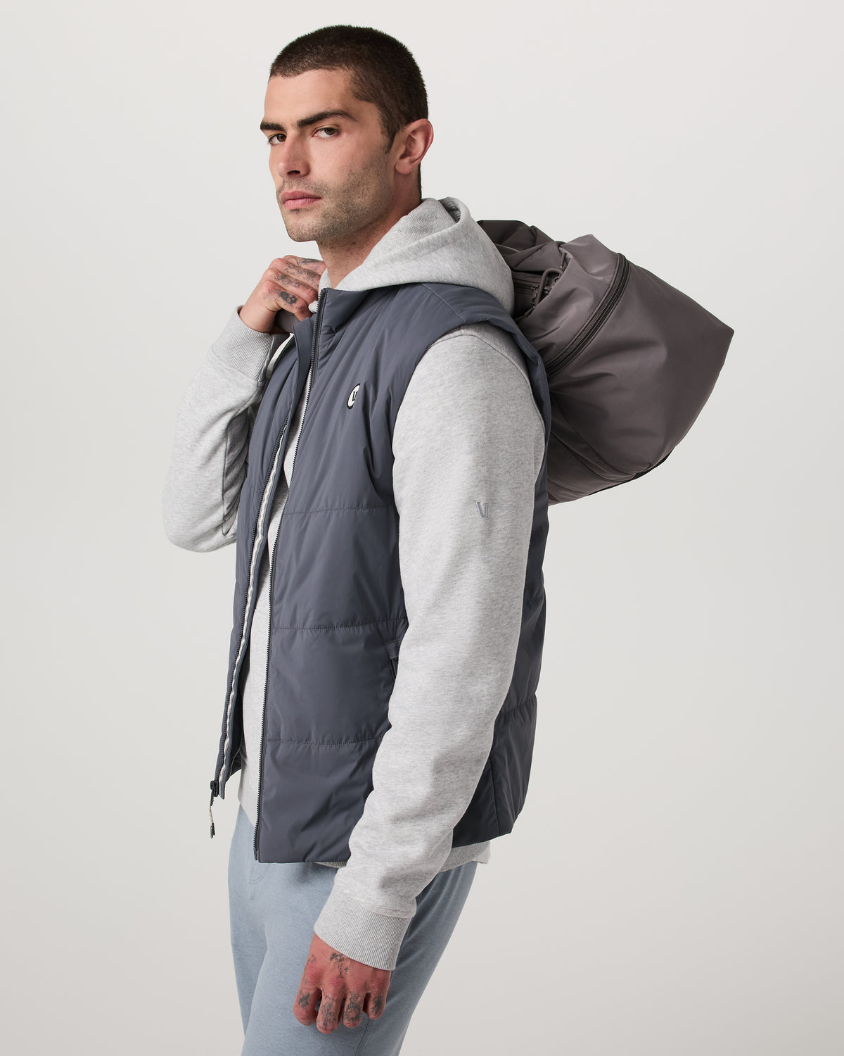 Men Vuori Echo Insulated Vest 2.0 Men's Moonlight Vest