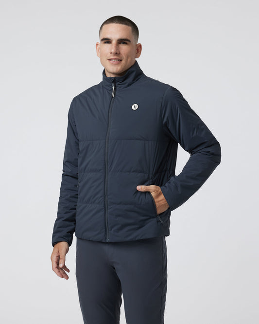 Men Vuori Echo Insulated Jacket 2.0 Navy Lightweight Jacket