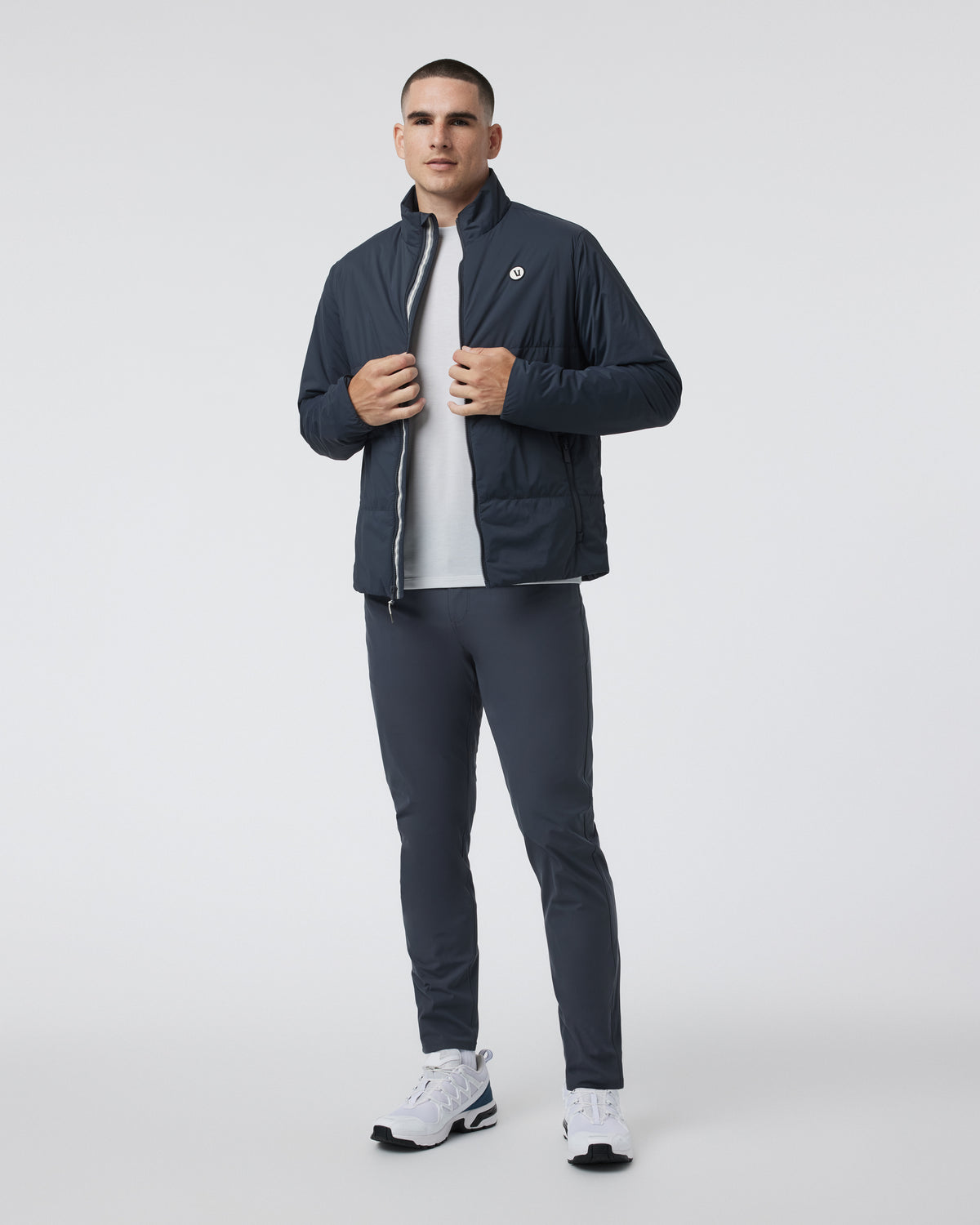 Men Vuori Echo Insulated Jacket 2.0 Navy Lightweight Jacket
