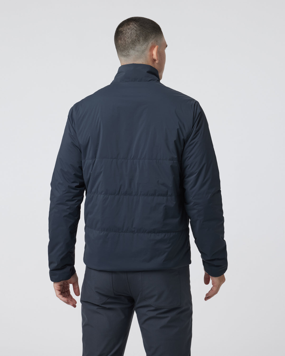 Men Vuori Echo Insulated Jacket 2.0 Navy Lightweight Jacket
