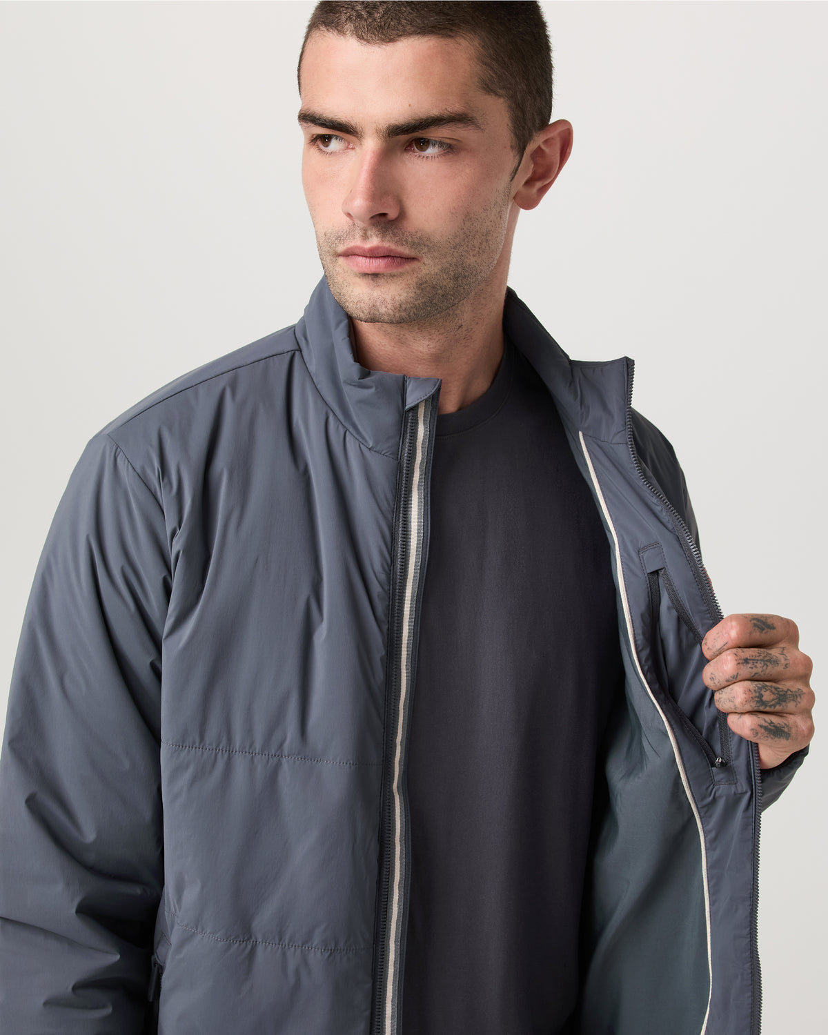 Men Vuori Echo Insulated Jacket 2.0 Men's Moonlight Jacket
