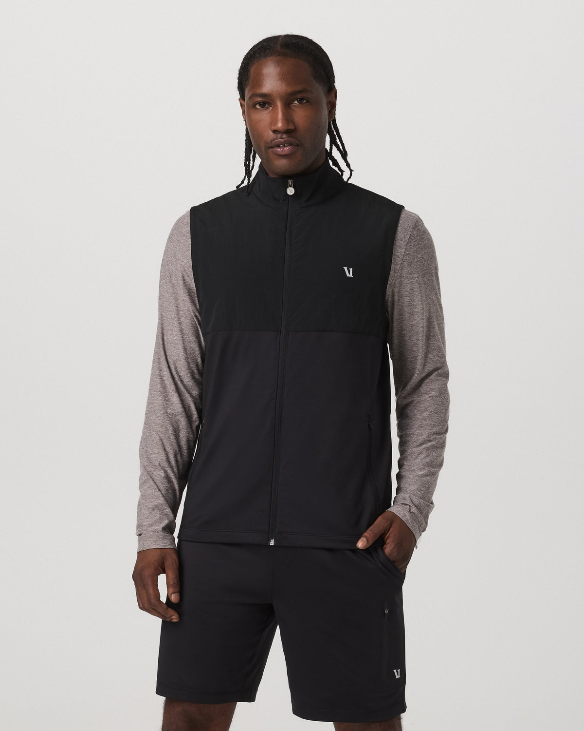 Men Vuori Sunday Element Vest Men's Black Vest