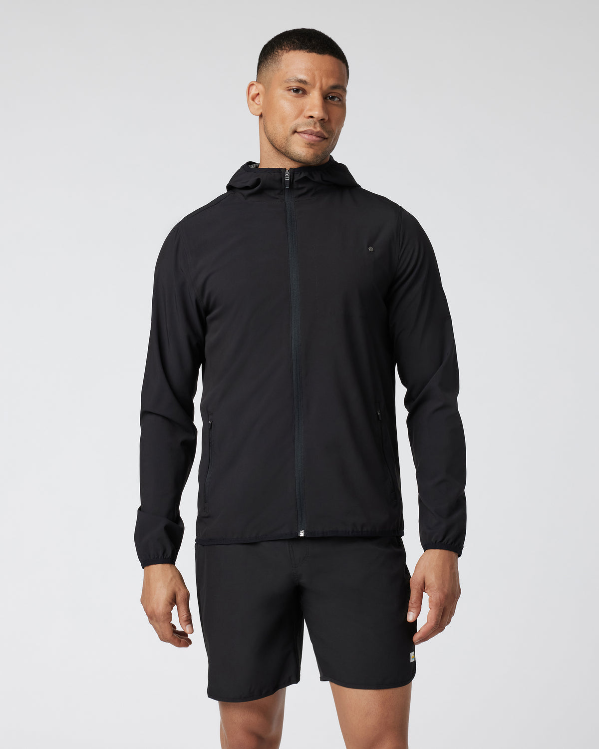 Men Vuori Outdoor Trainer Shell Men's Black Trainer Jacket