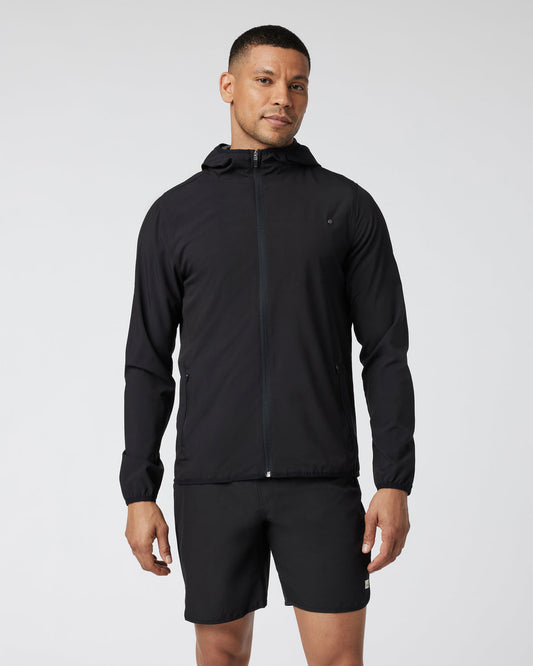 Men Vuori Outdoor Trainer Shell Men's Black Trainer Jacket