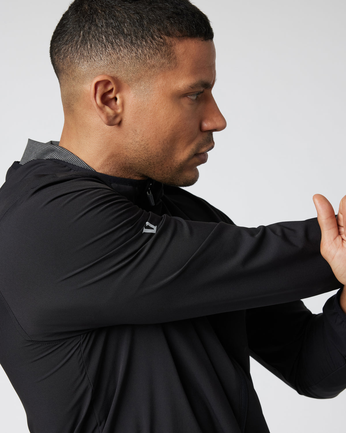 Men Vuori Outdoor Trainer Shell Men's Black Trainer Jacket