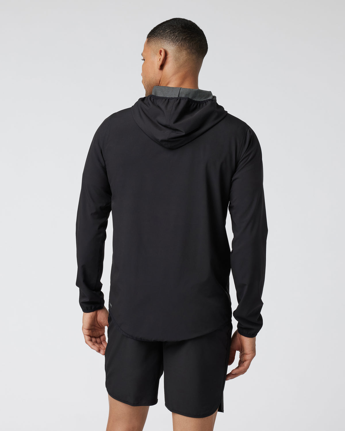 Men Vuori Outdoor Trainer Shell Men's Black Trainer Jacket
