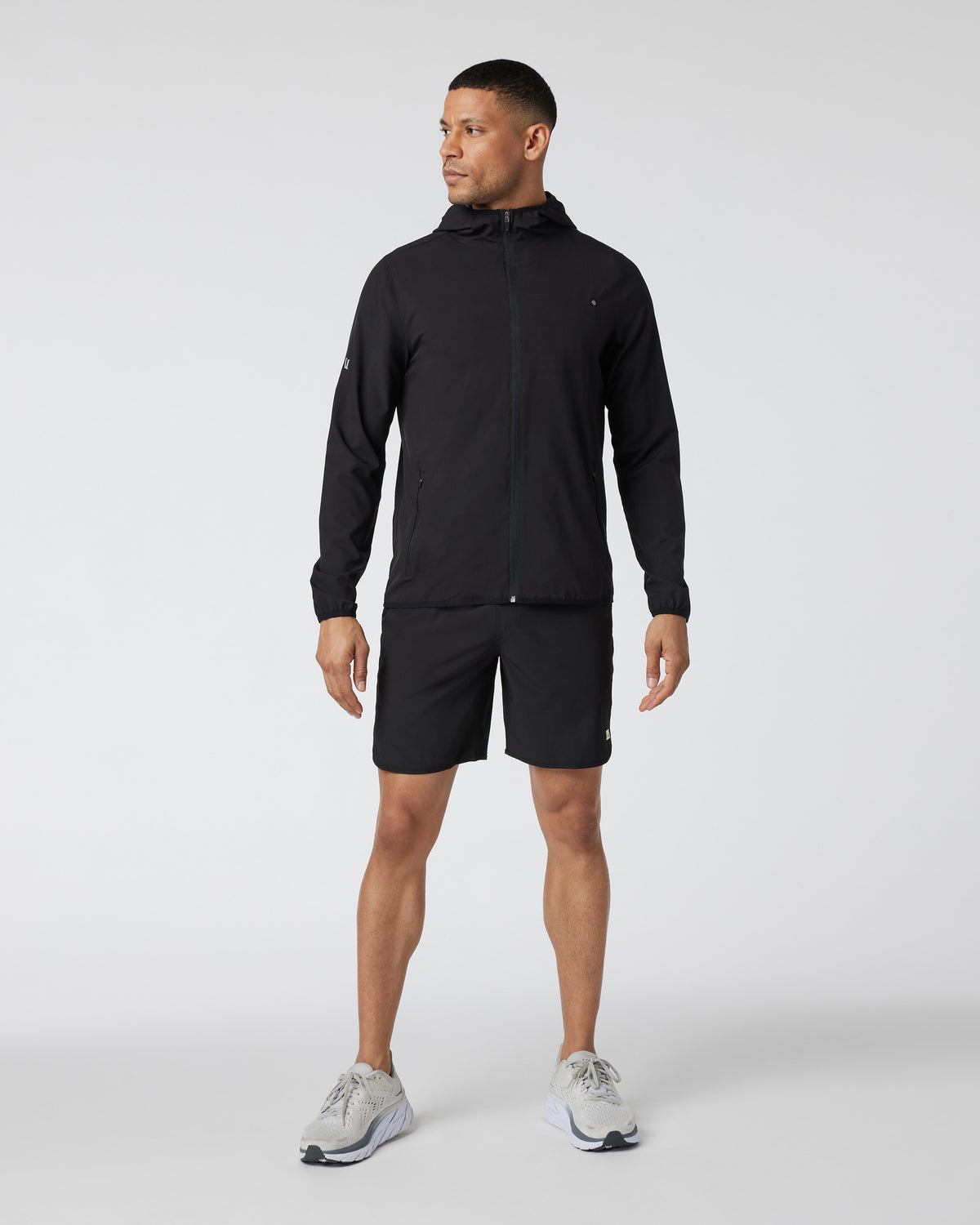 Men Vuori Outdoor Trainer Shell Men's Black Trainer Jacket
