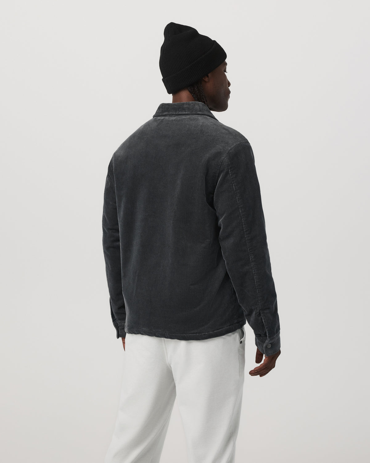 Men Vuori Vuori Cord Jacket Men's Dark Pewter Corduroy Jacket