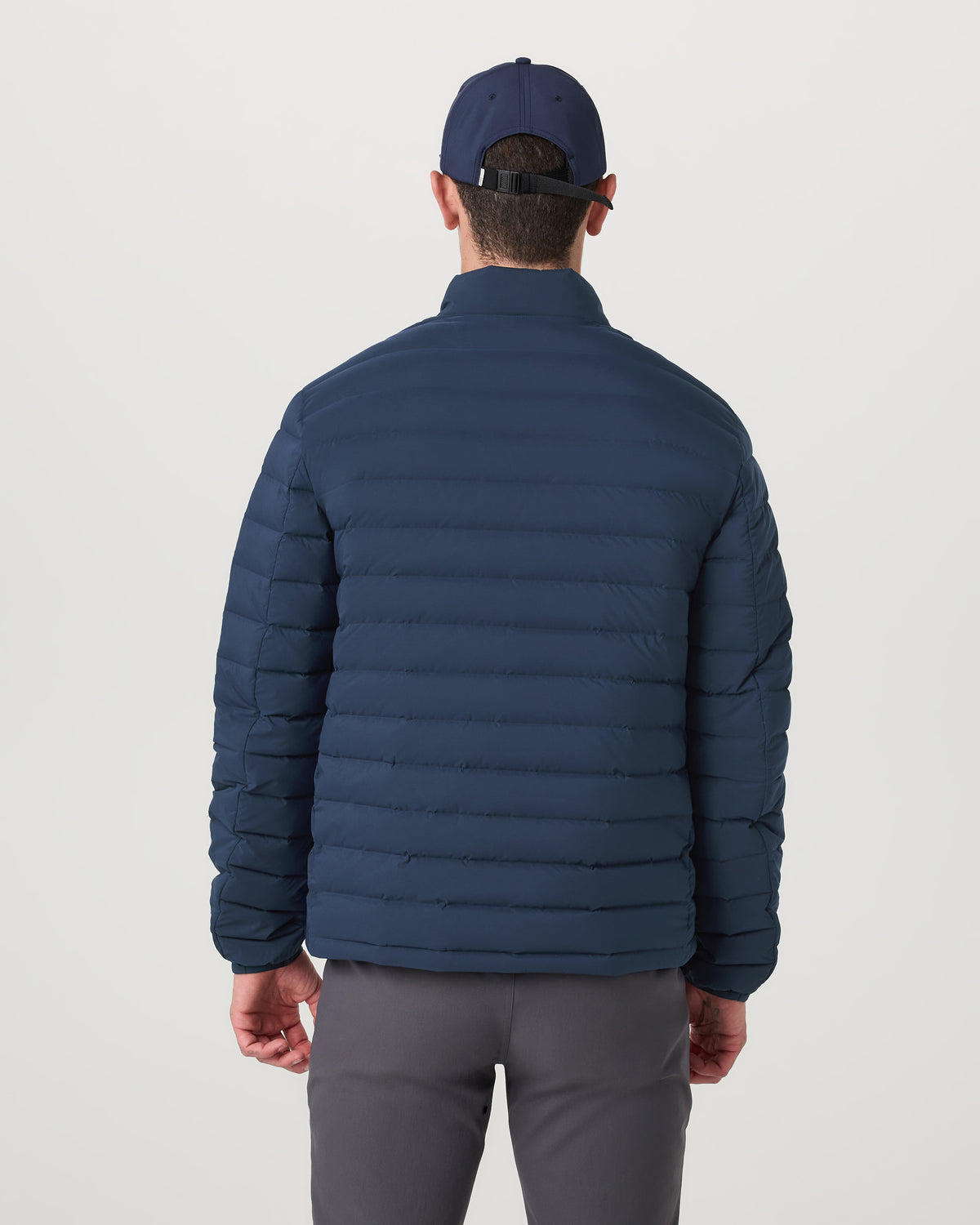 Men Vuori Men's Steadfast Insulated Full Zip Jacket Blue Coast