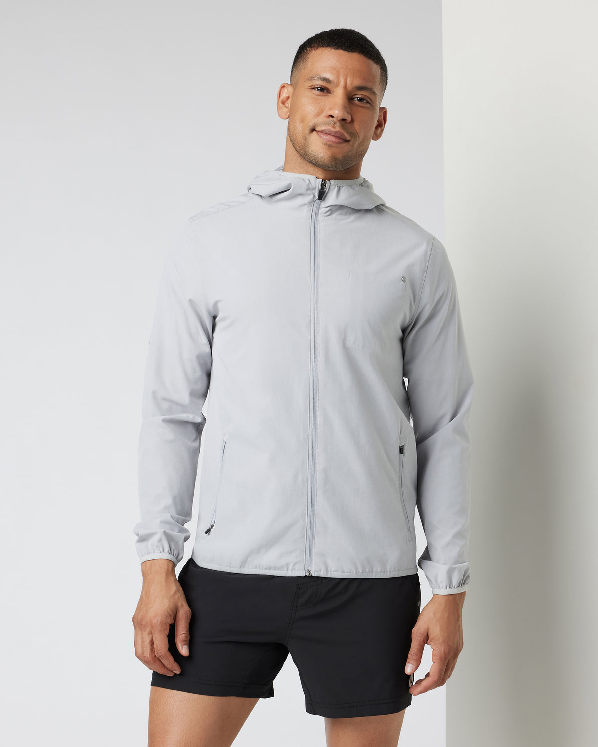 Men Vuori Outdoor Trainer Shell Platinum Linen Texture