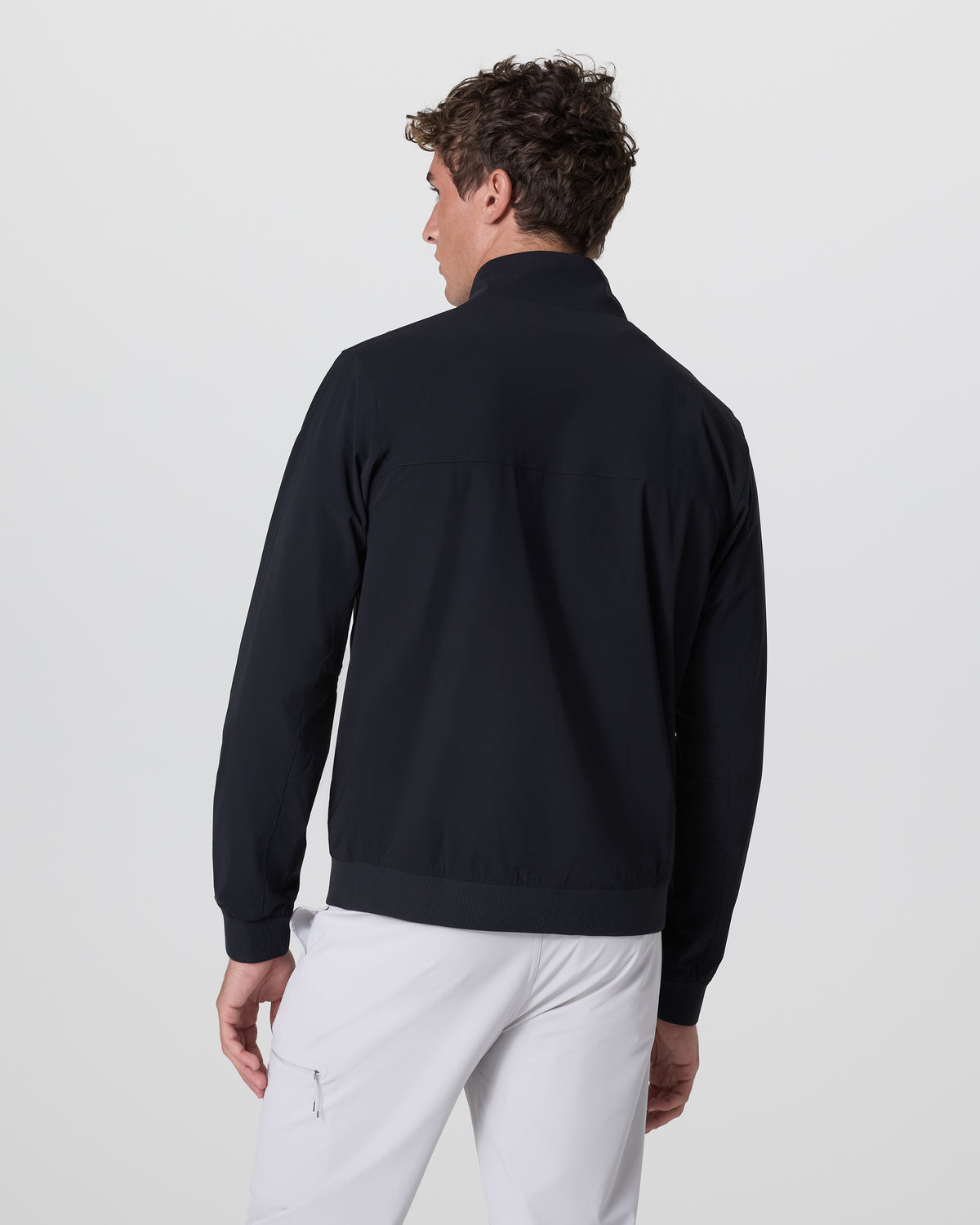 Men Vuori Fleet Jacket Men's Black Lightweight Jacket