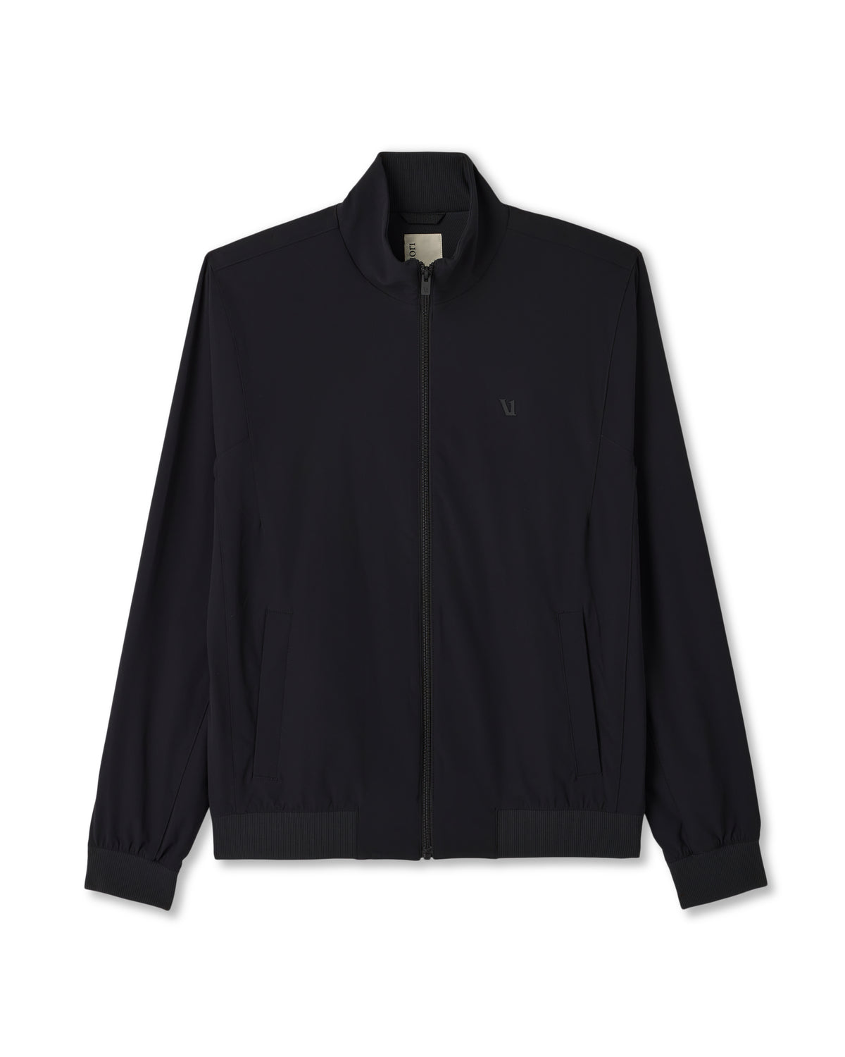 Men Vuori Fleet Jacket Men's Black Lightweight Jacket