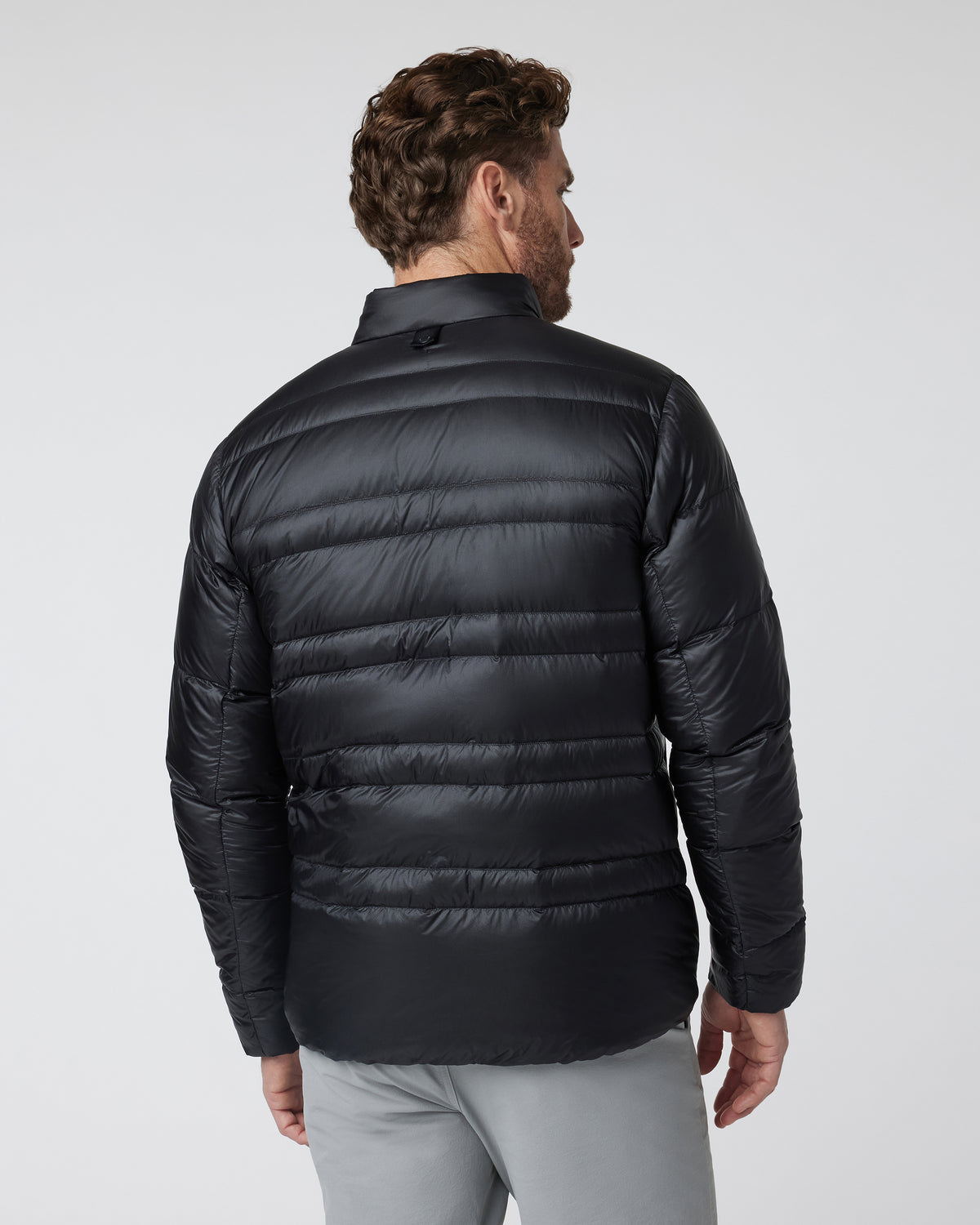Men Vuori Coordinate Down Jacket Men's Black Insulated Jacket