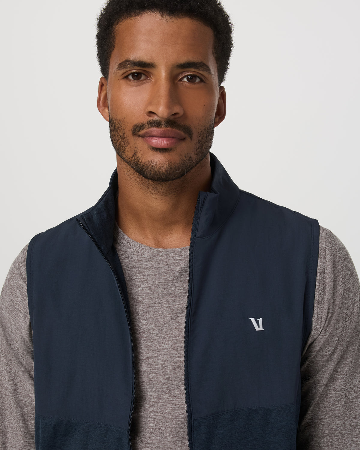 Men Vuori Sunday Element Vest Men's Ink Heather Vest