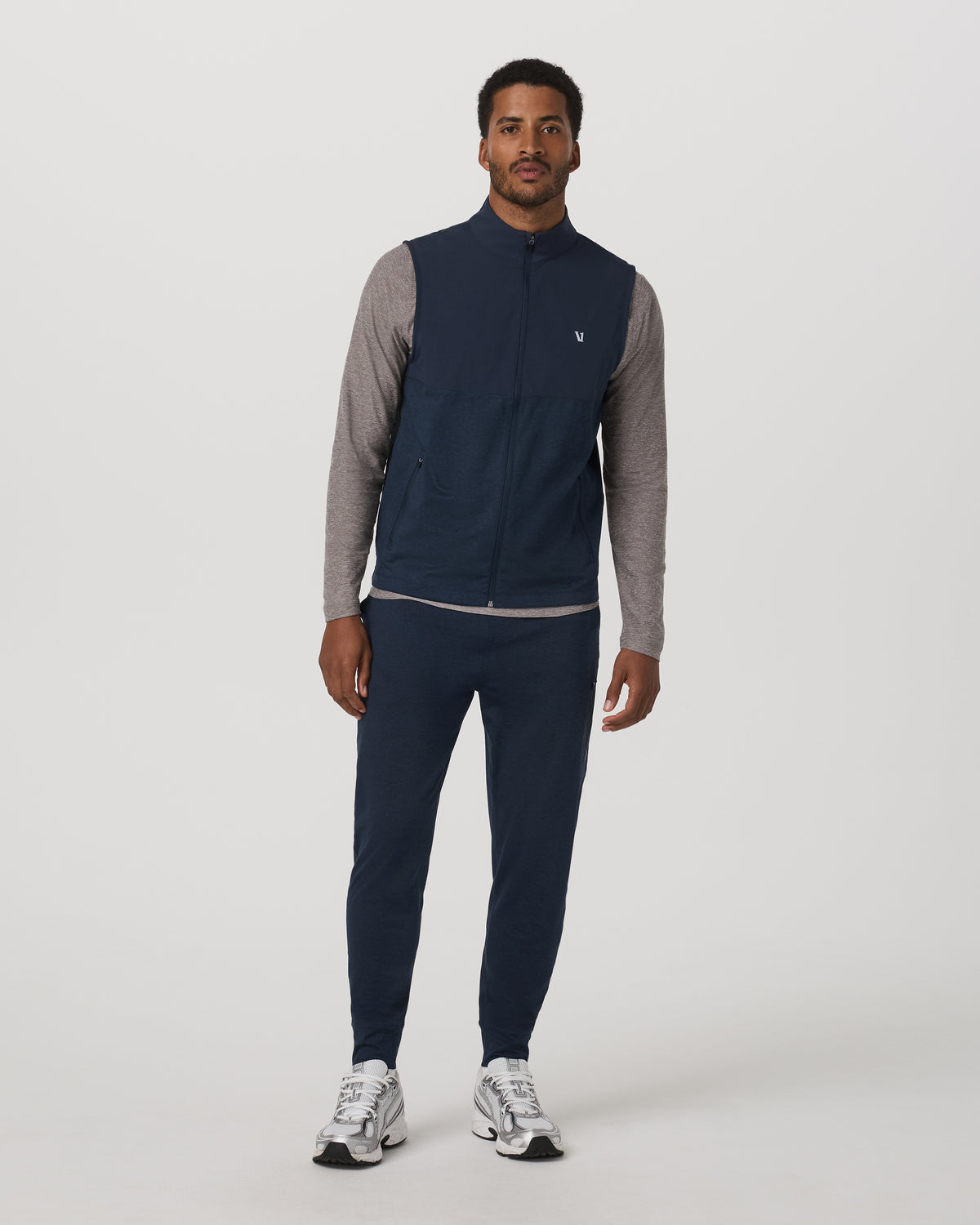Men Vuori Sunday Element Vest Men's Ink Heather Vest