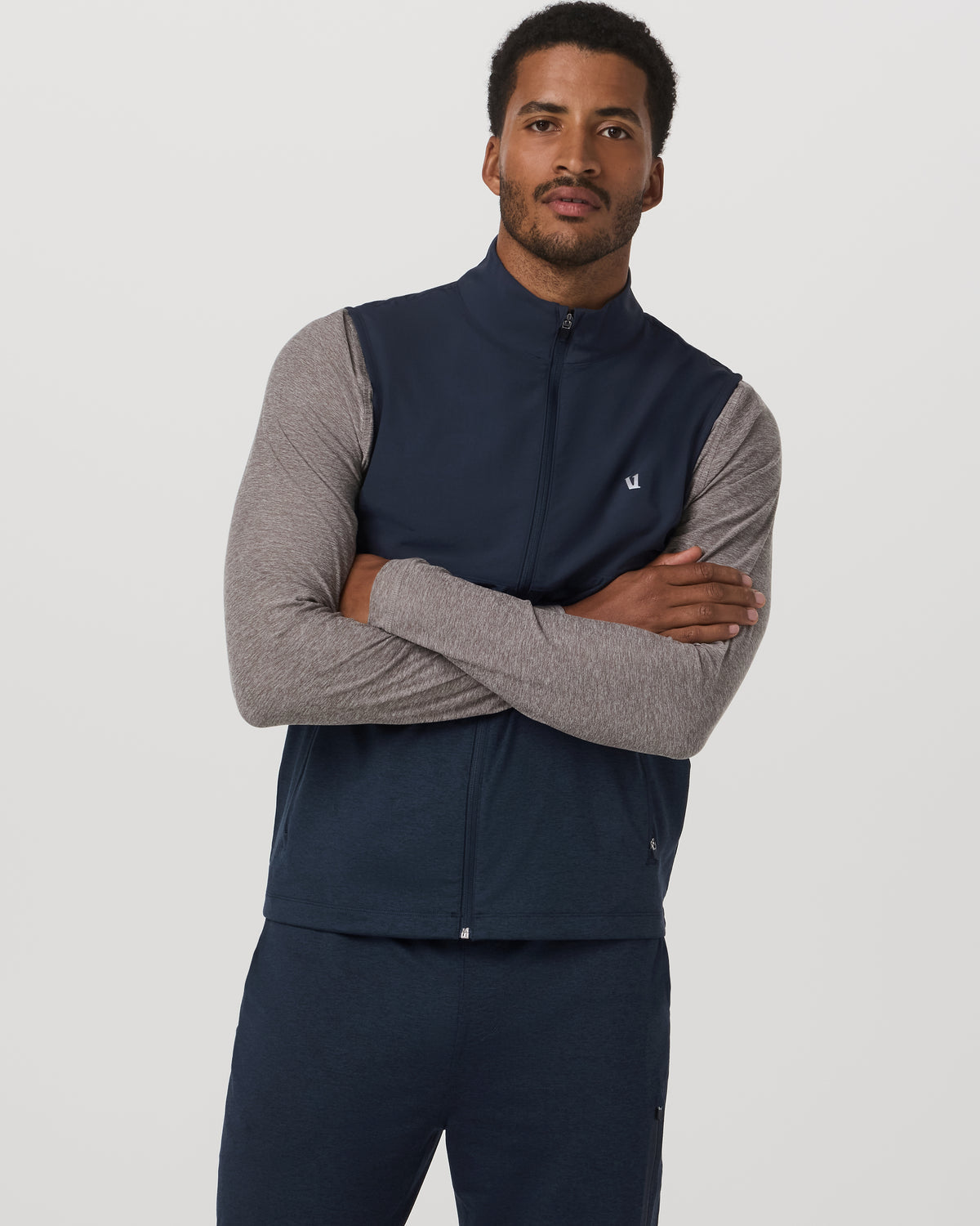 Men Vuori Sunday Element Vest Men's Ink Heather Vest