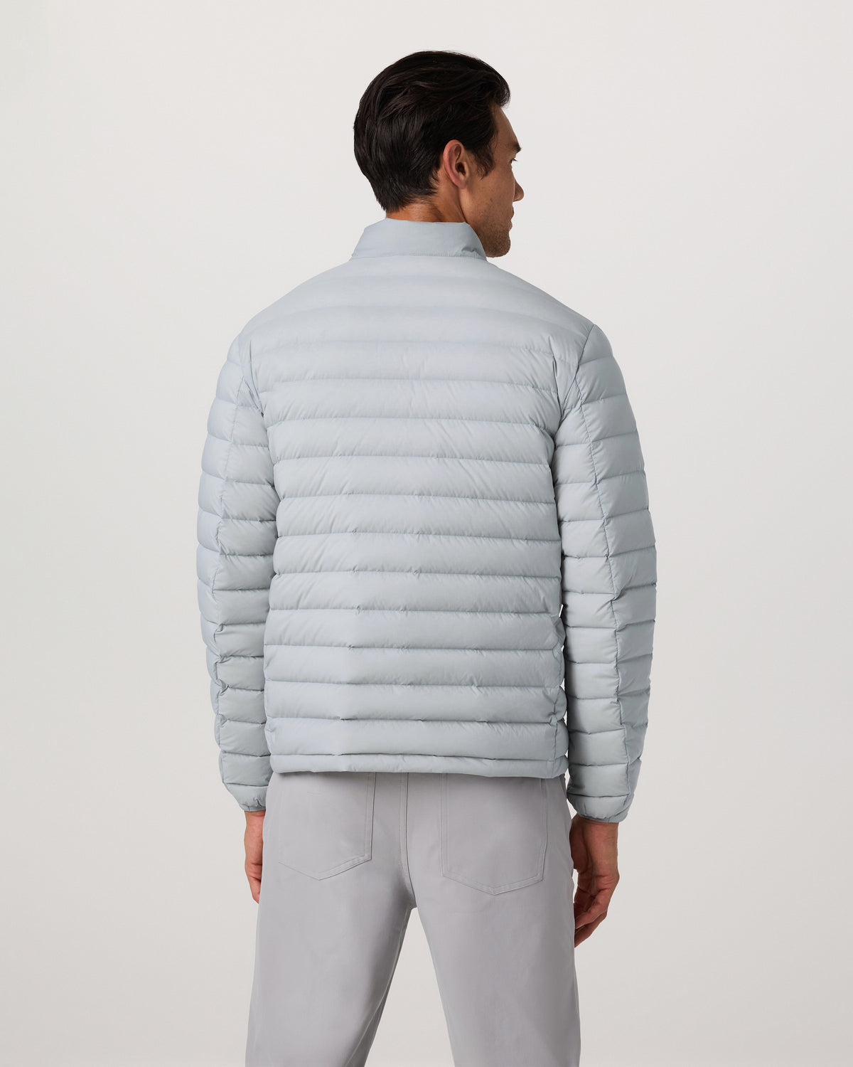 Men Vuori Steadfast Insulated Full Zip Jacket Men's Sea Fog Jacket