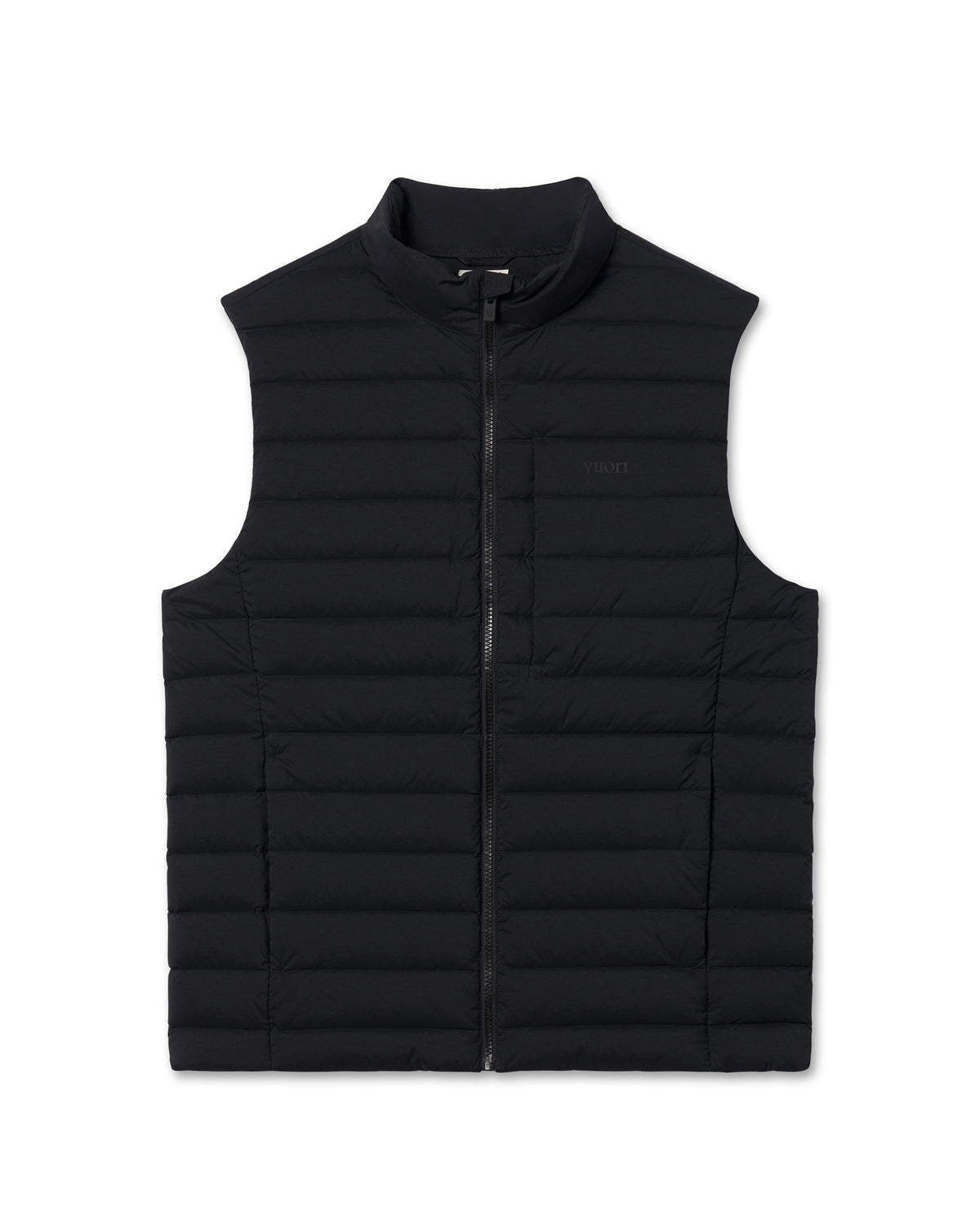 Men Vuori Steadfast Insulated Vest Men's Black Down Vest