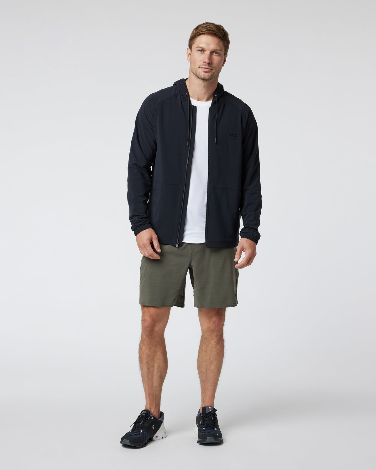 Men Vuori Elevate Kore Jacket Men's Black Athletic Jacket