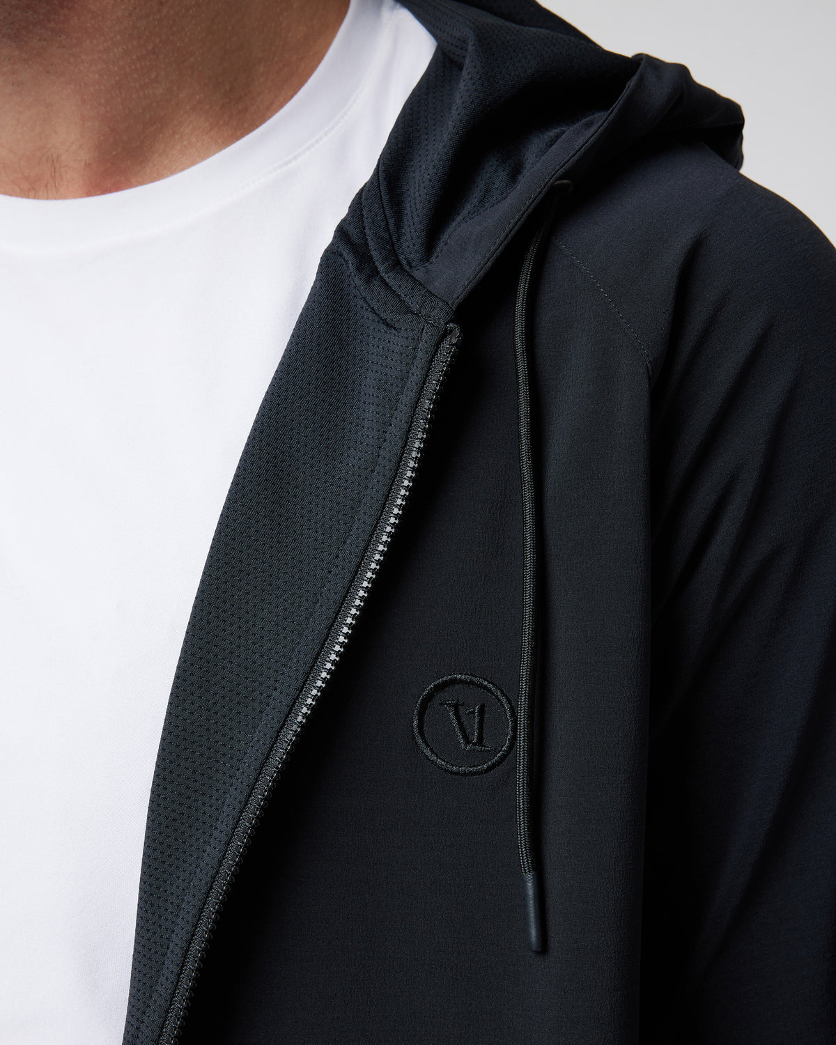 Men Vuori Elevate Kore Jacket Men's Black Athletic Jacket