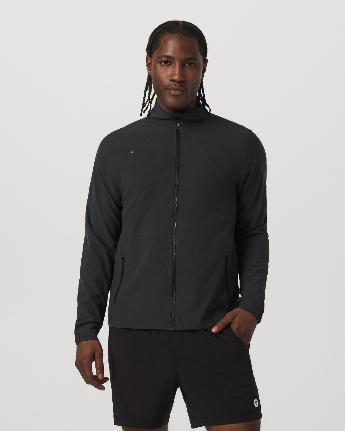 Men Vuori Venture Track Jacket Men's Black Track Jacket