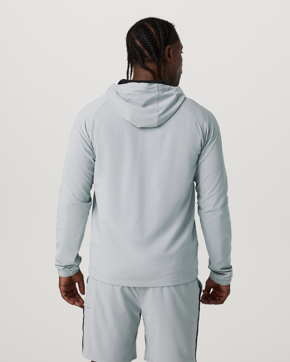 Men Vuori Elevate Kore Jacket Men's Sea Fog Fitness Jacket