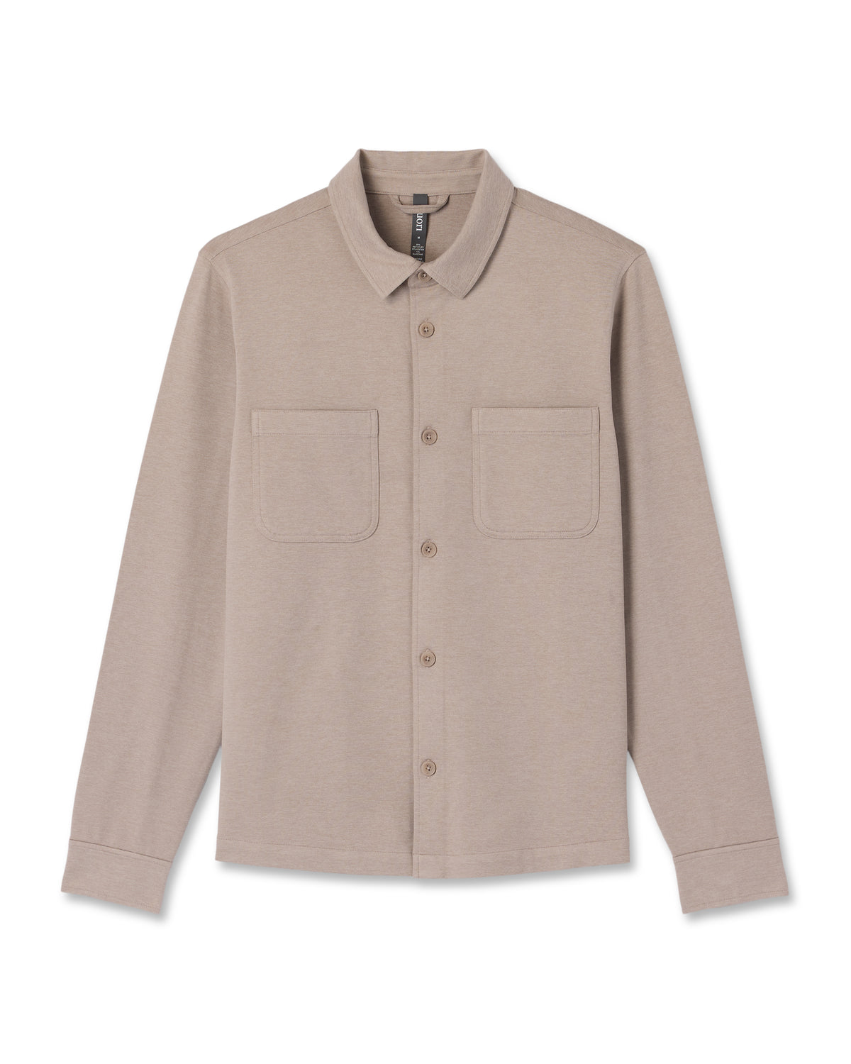 Men Vuori Coronado Shirt Jacket Men's Pumice Heather Shirt Jacket