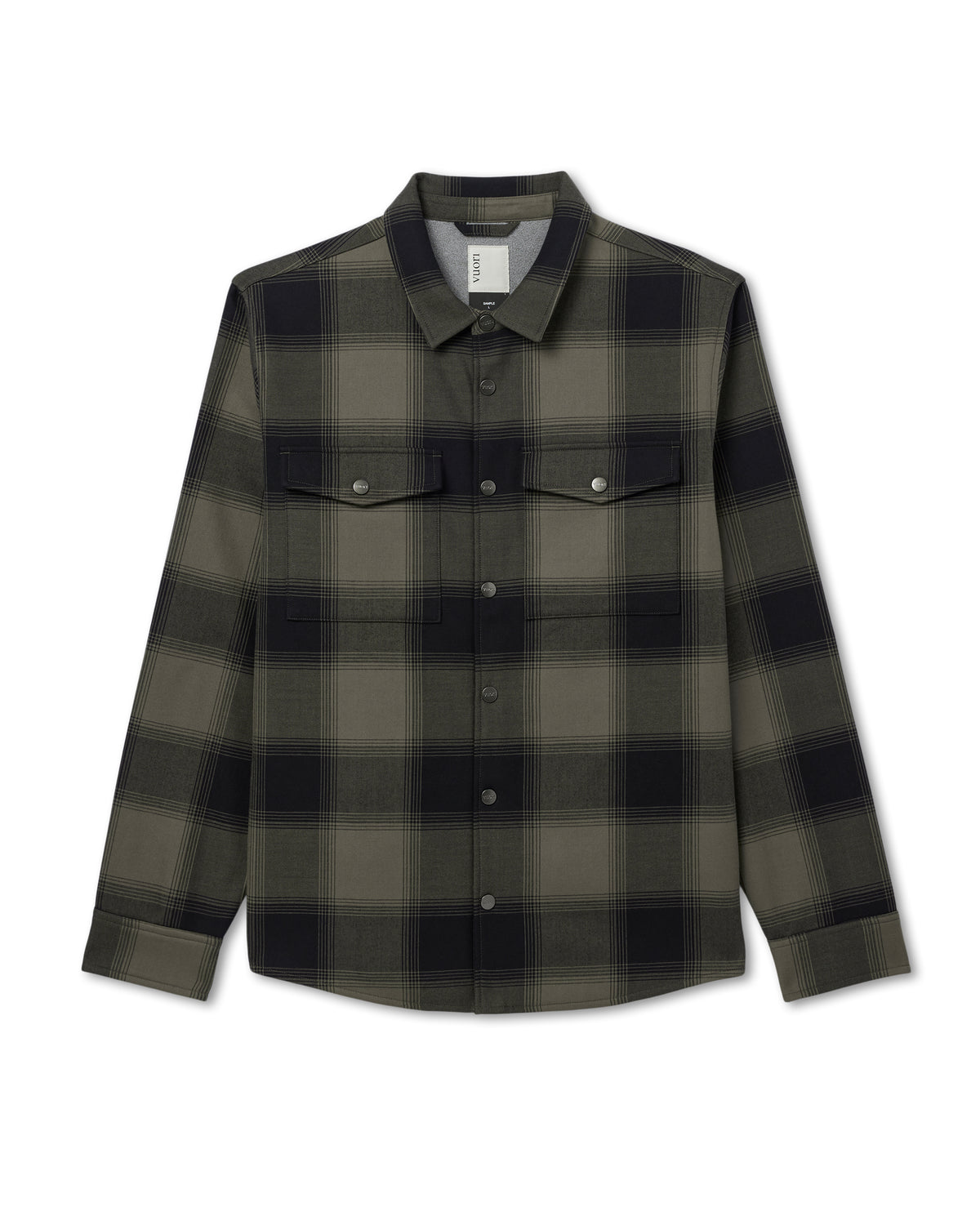 Men Vuori Range Shirt Jacket 2.0 Men's Oregano Plaid Jacket