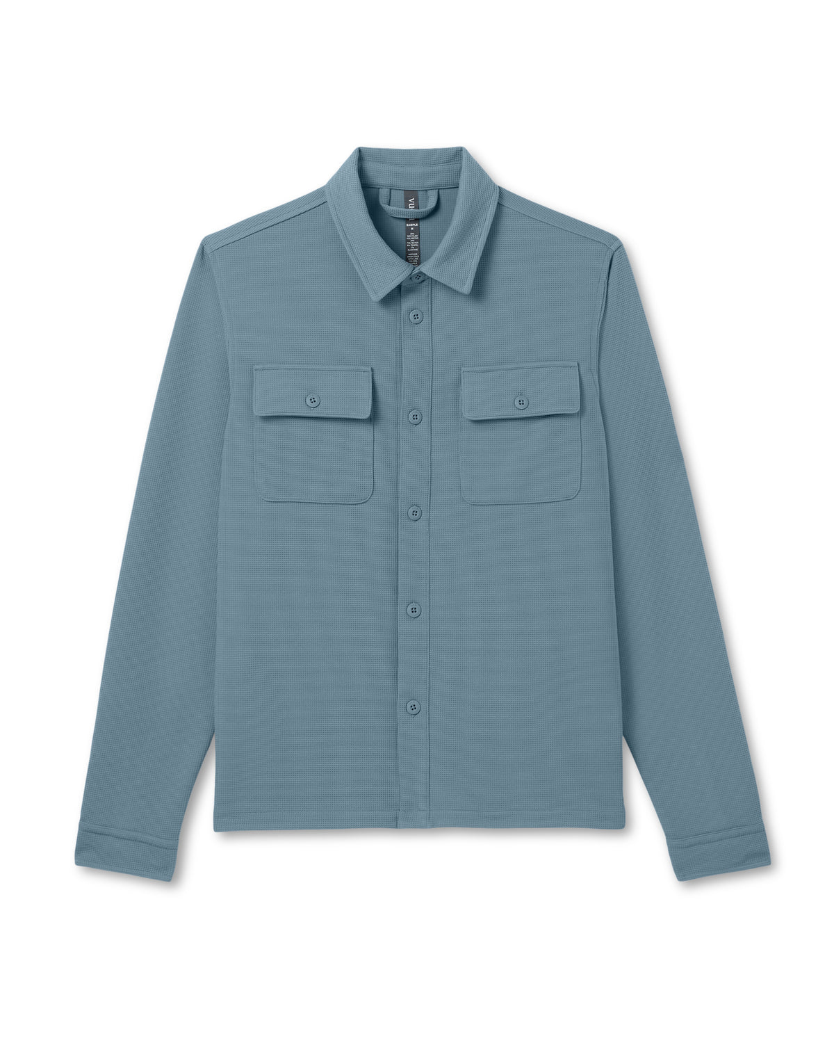 Men Vuori Waffle Shirt Jacket Versatile Men's Abyss Shirt Jacket