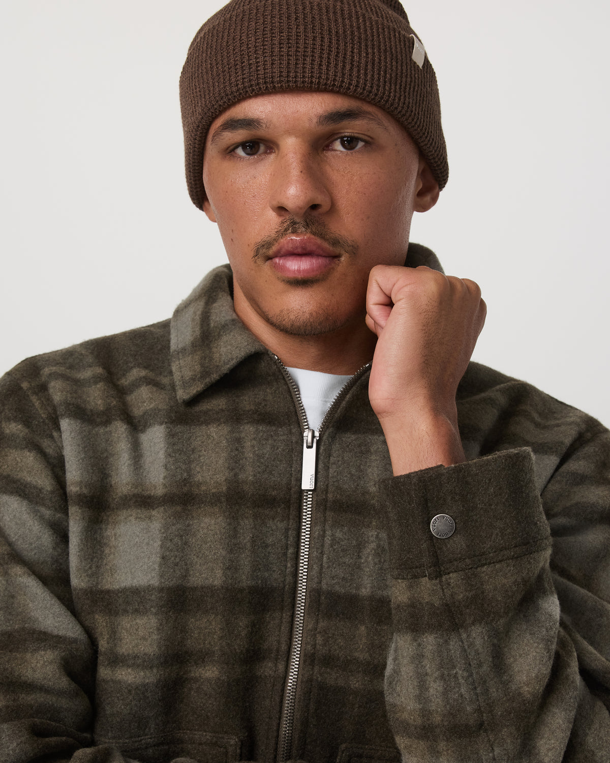 Men Vuori Ballard Jacket Men's Oregano Fleece Jacket
