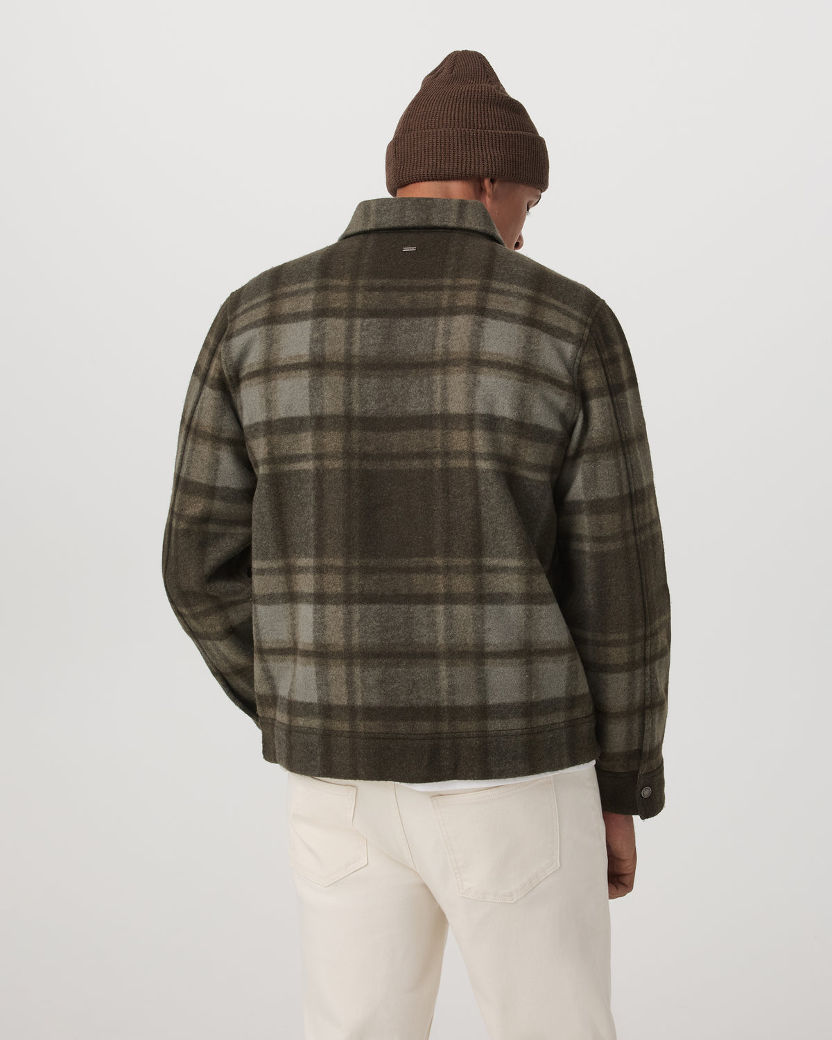 Men Vuori Ballard Jacket Men's Oregano Fleece Jacket
