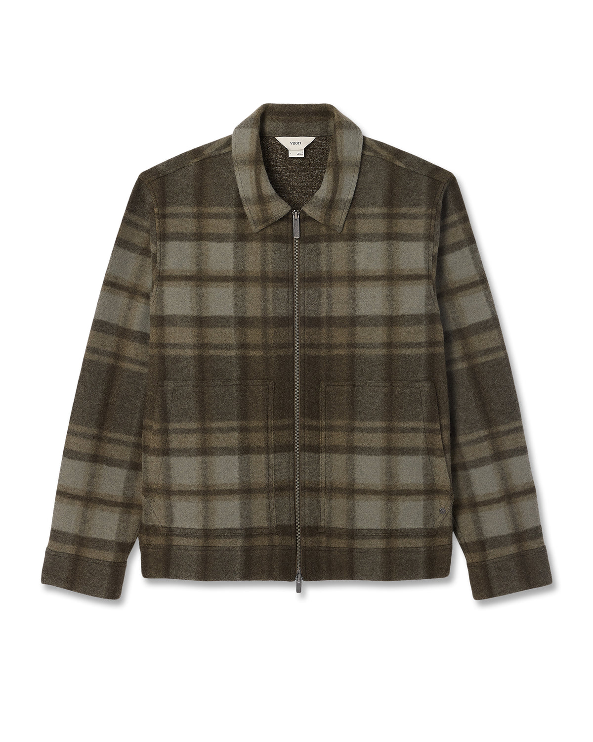 Men Vuori Ballard Jacket Men's Oregano Fleece Jacket