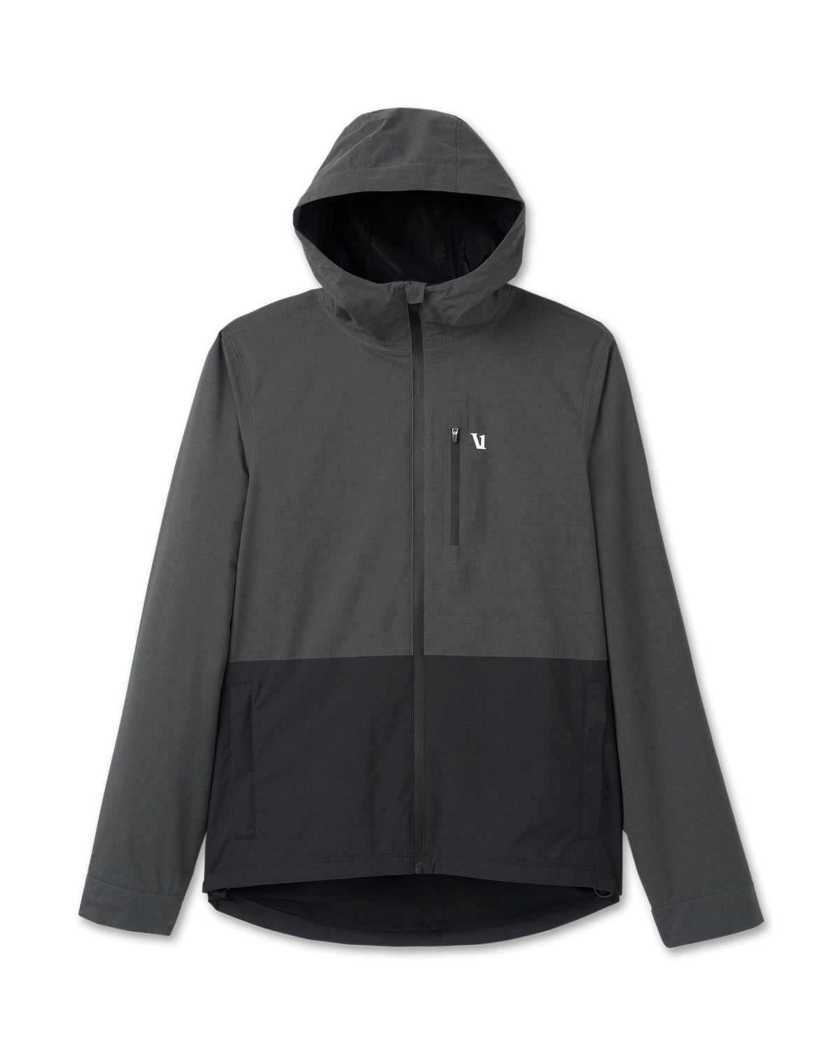 Men Vuori Oahu Rain Jacket Men's Shale Lightweight Jacket
