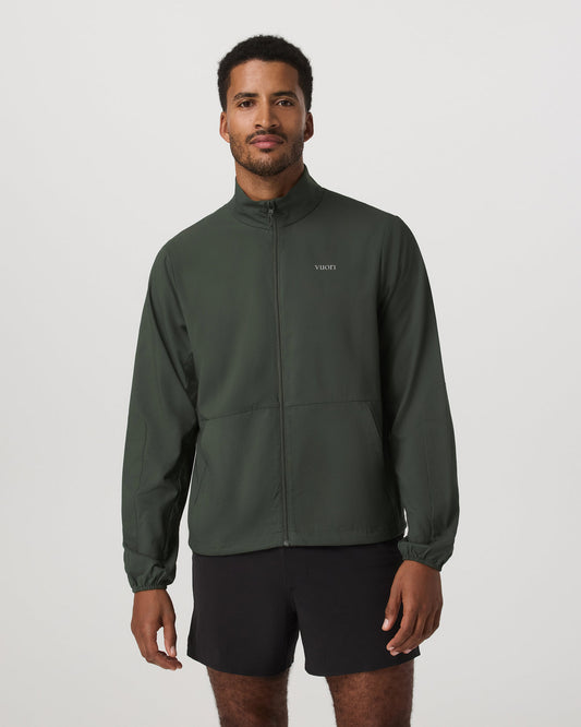 Men Vuori Terrain Jacket Men's River Rock Lightweight Running Shell