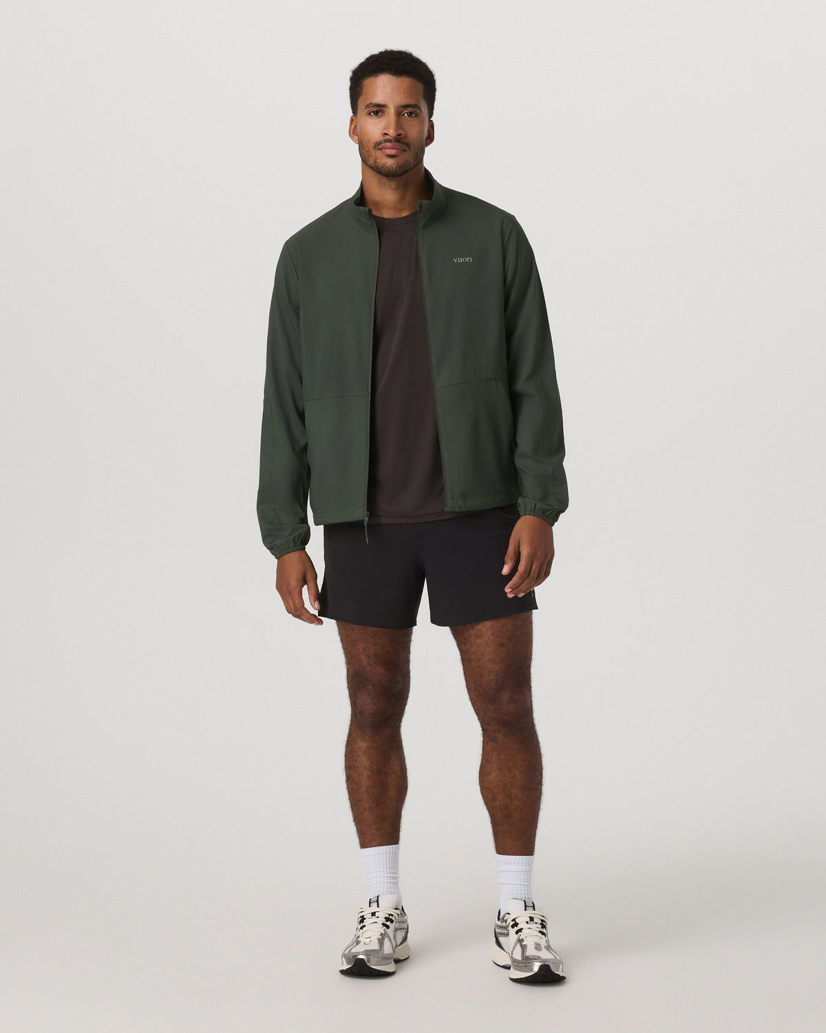 Men Vuori Terrain Jacket Men's River Rock Lightweight Running Shell