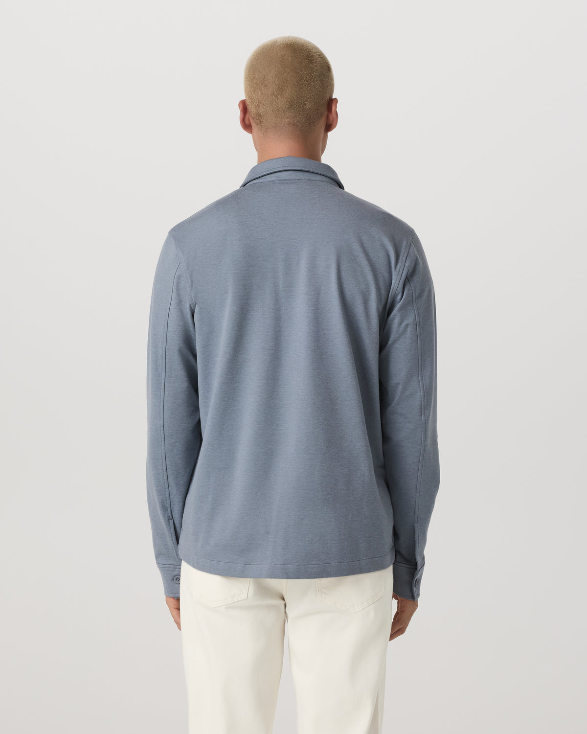 Men Vuori Coronado Shirt Jacket Men's Slate Blue Heather Jacket