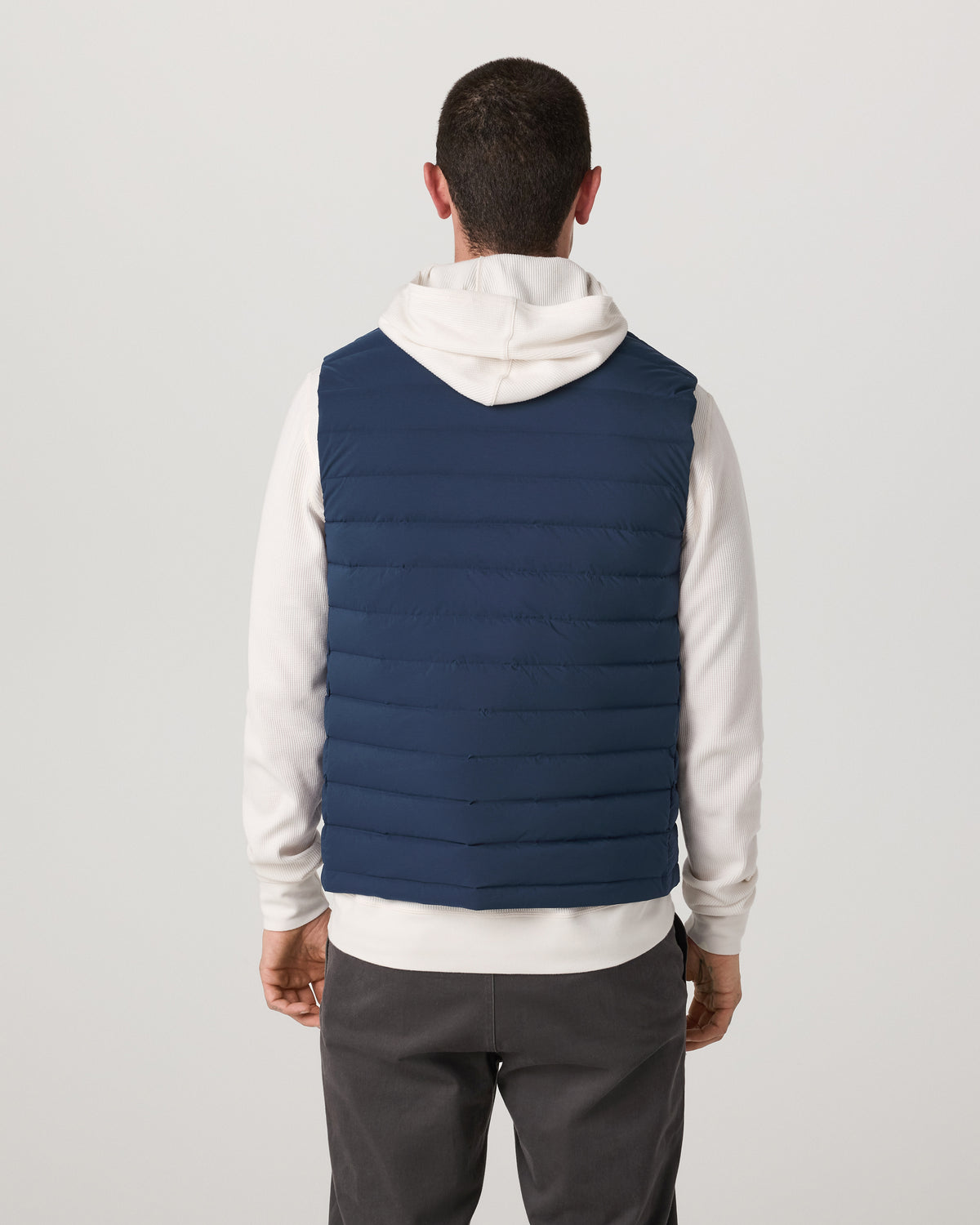 Men Vuori Steadfast Insulated Vest Men's Blue Coast Vest
