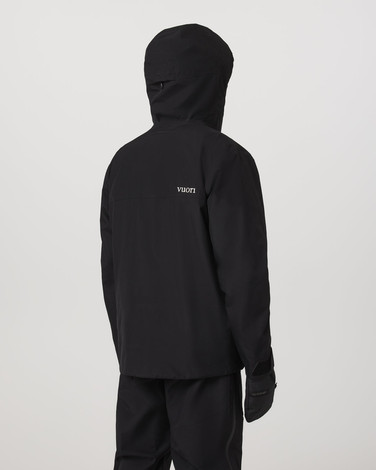 Men Vuori Taika Snow Shell Men's Black Ski/Board Jacket for Winter