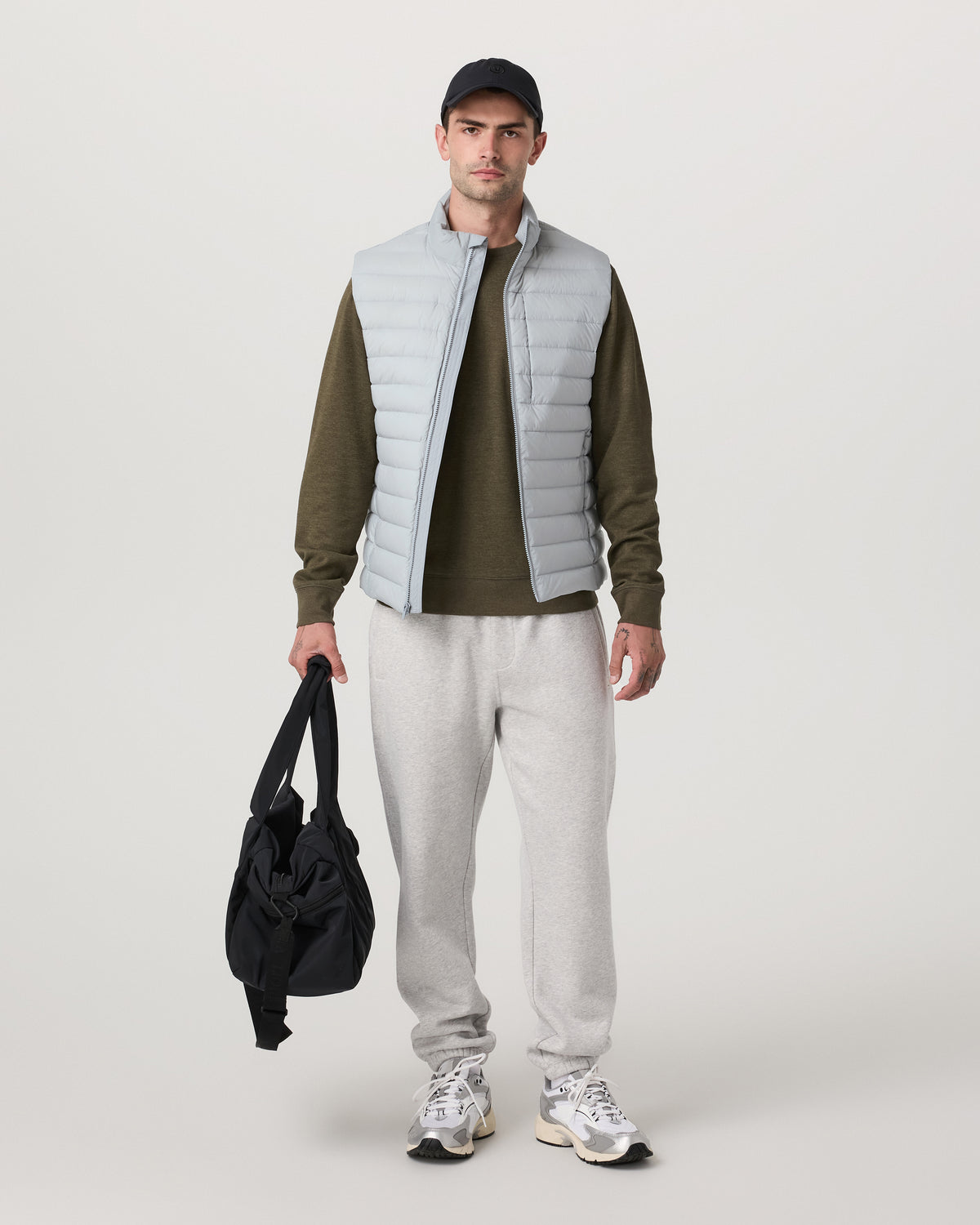 Men Vuori Steadfast Insulated Vest Men's Sea Fog Vest