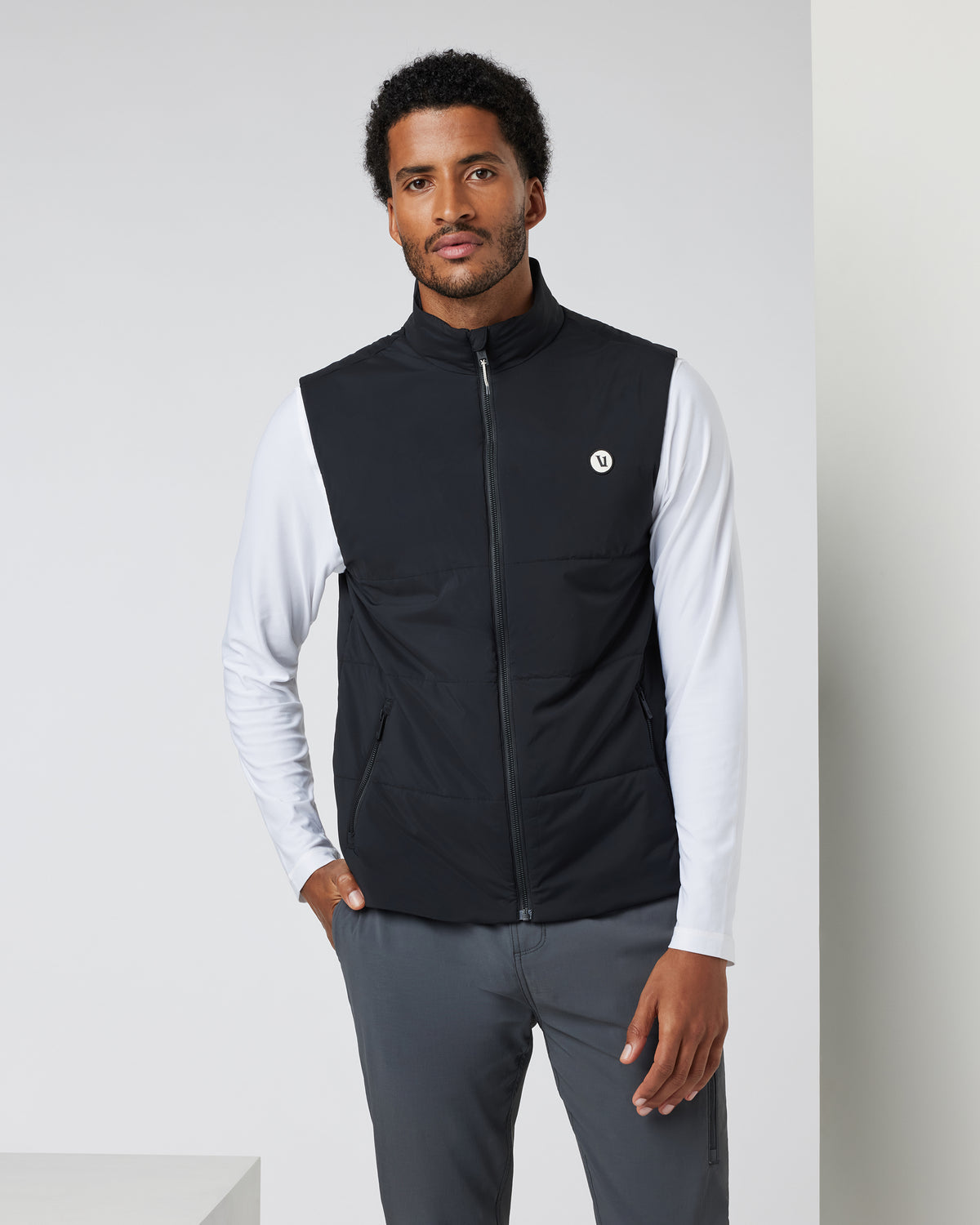 Men Vuori Echo Insulated Vest 2.0 Men's Black Vest