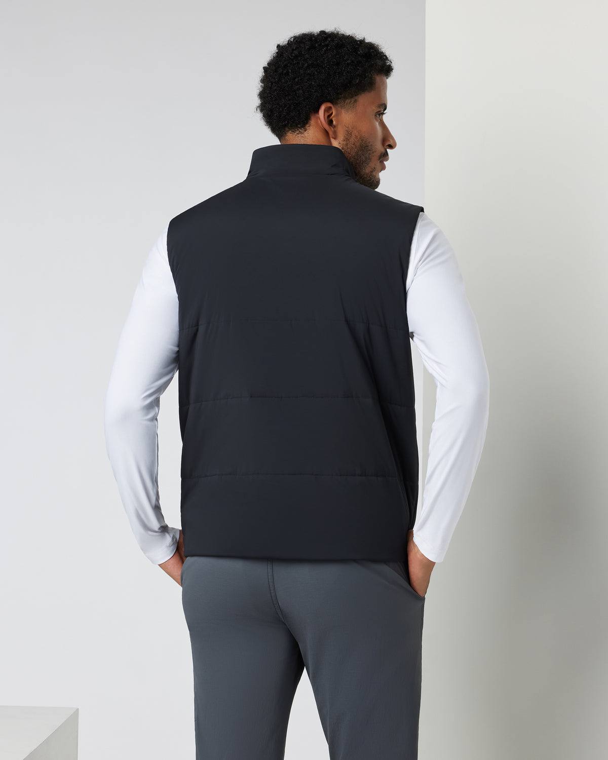Men Vuori Echo Insulated Vest 2.0 Men's Black Vest