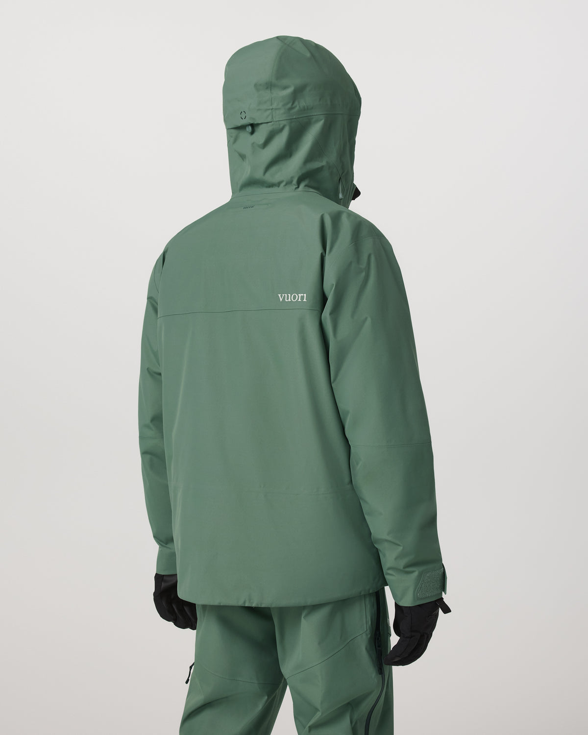 Men Vuori Taika Snow Shell Men's Sea Pine Ski/Board Jacket