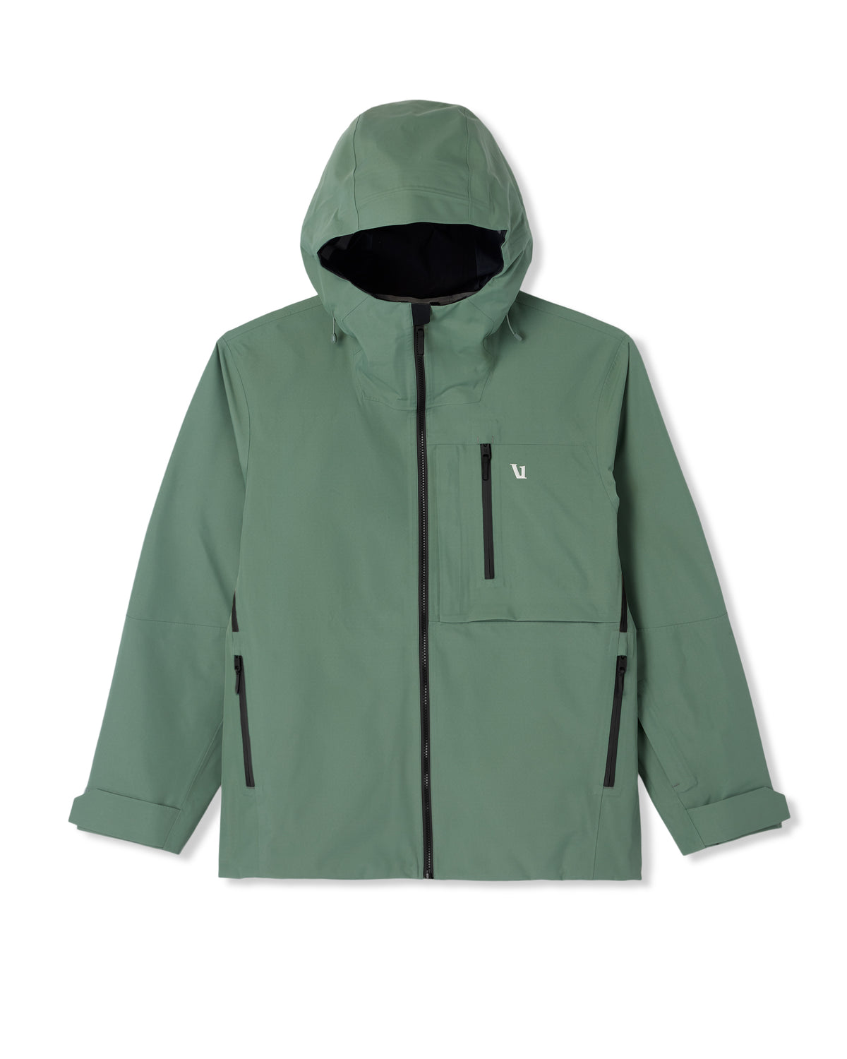Men Vuori Taika Snow Shell Men's Sea Pine Ski/Board Jacket