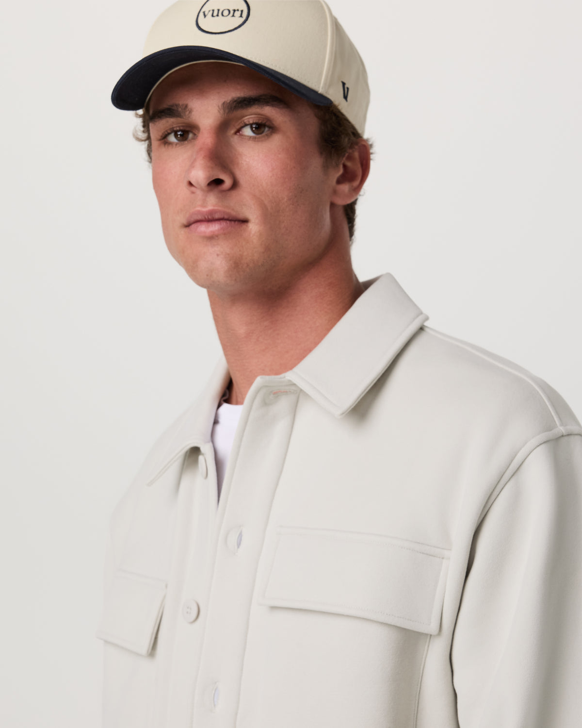 Men Vuori Seaside Shirt Jacket Men's Salt Lifestyle Jacket