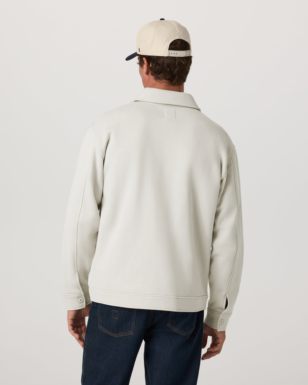 Men Vuori Seaside Shirt Jacket Men's Salt Lifestyle Jacket