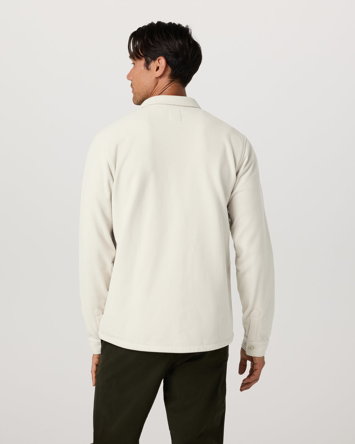 Men Vuori Aspen Shirt Jacket Men's Mushroom Fleece Shirt Jacket