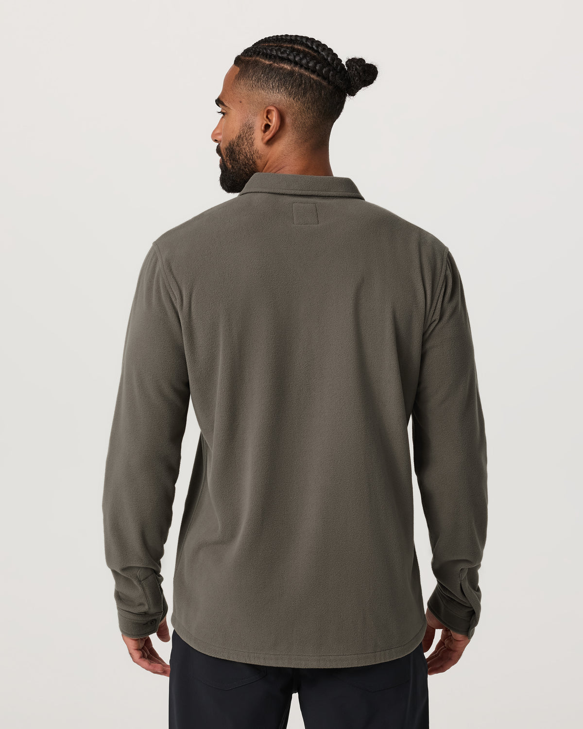 Men Vuori Aspen Shirt Jacket Men's Root Fleece Shirt Jacket