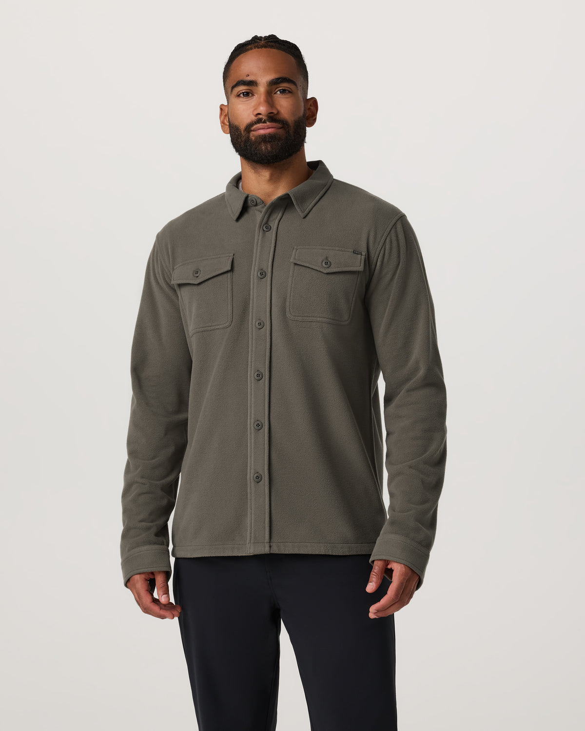 Men Vuori Aspen Shirt Jacket Men's Root Fleece Shirt Jacket